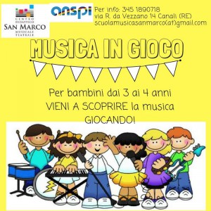 Corso di musica per i bambini di 3-4 anni - Scuola di musica Risonanze