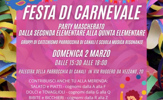 festa carnevale 2025