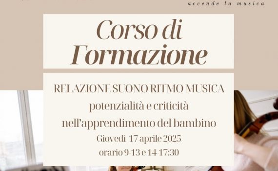 corso formazione suono musica