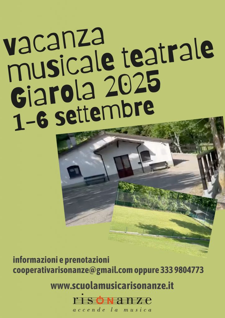 vacanza teatro musica 2025