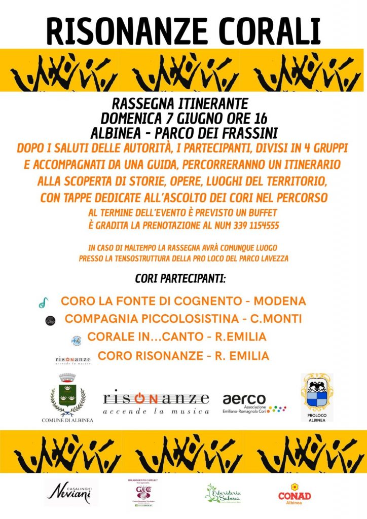 Risonanze Corali 7 giugno 2026