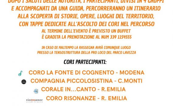 domenica 7 giugno coro risonanze