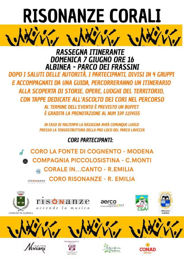 domenica 7 giugno coro risonanze
