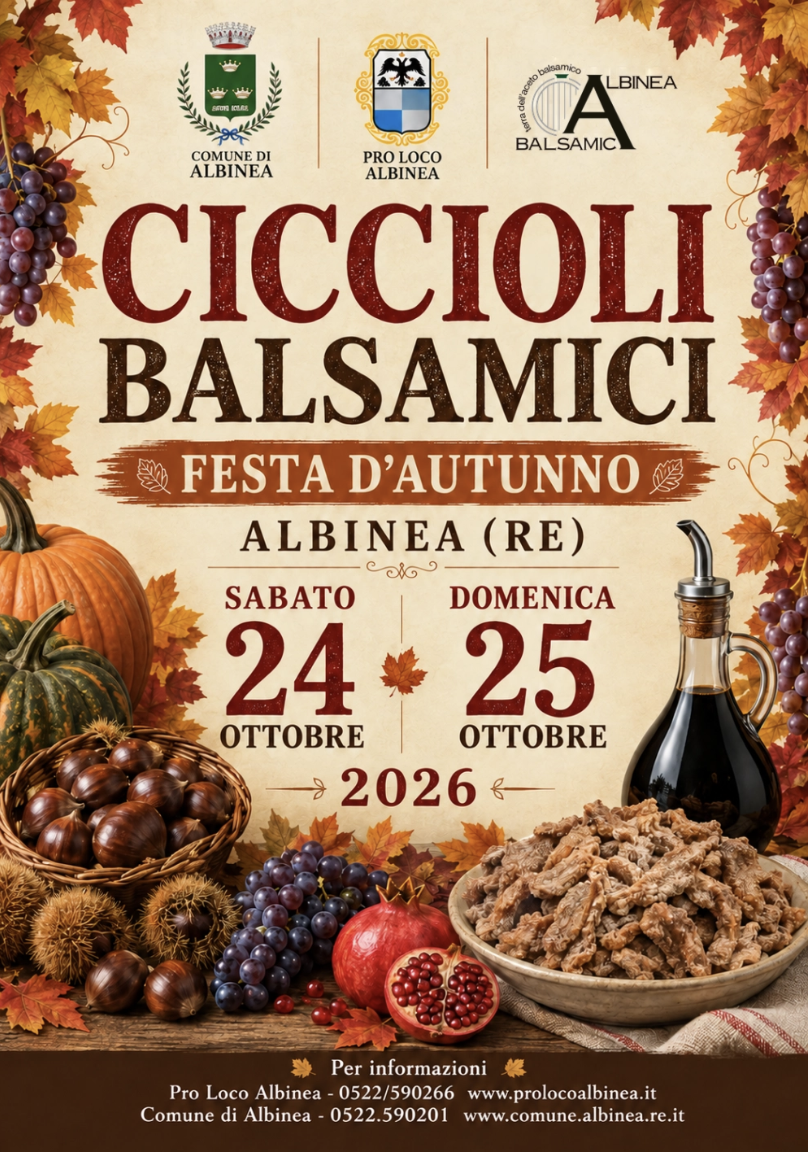 fiera ciccioli e aceto balsamico
